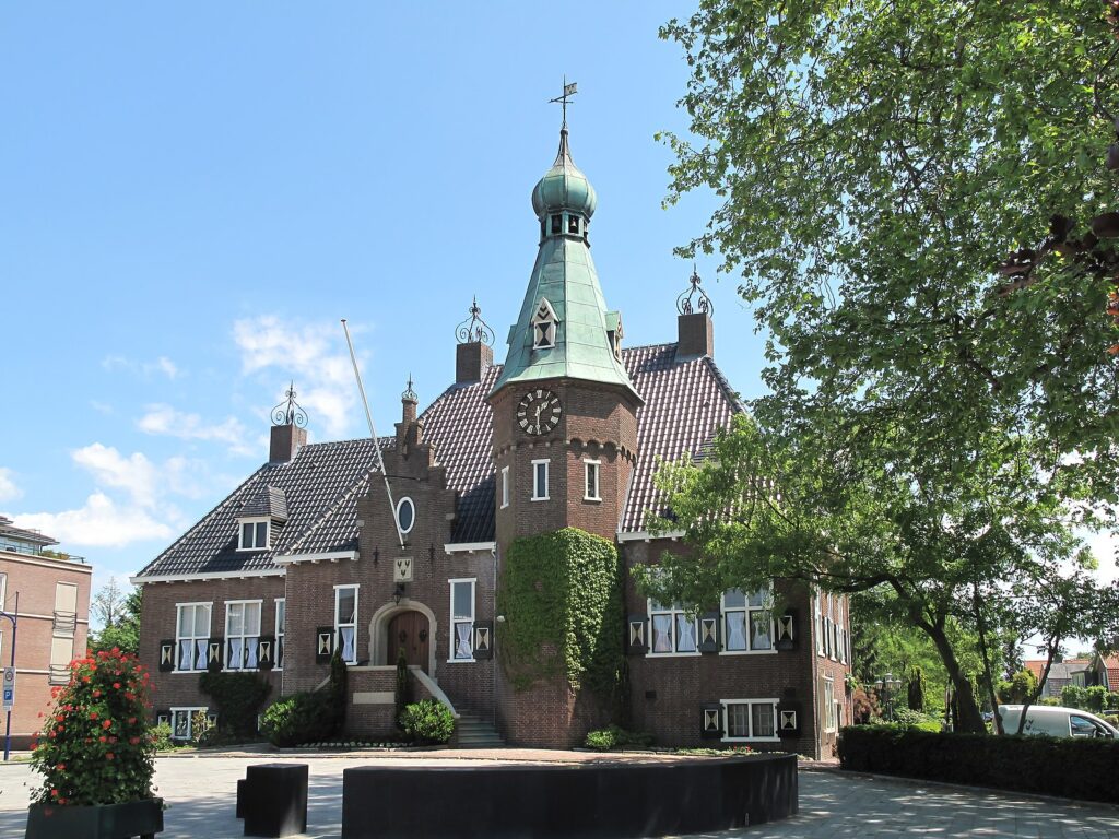 raadhuis oftewel gemeentehuis van Woudenberg